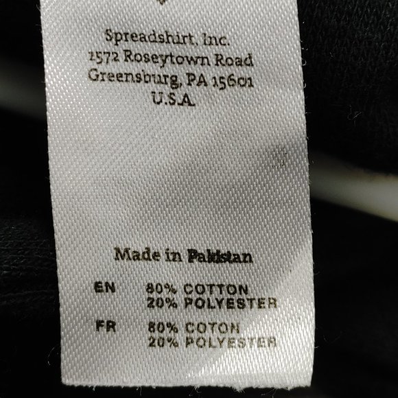 BLACK 420 PULLOVER HOODIE BY SPREAD SHIRT MEN L - Picture 11 of 12